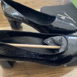 Black Patent Leather Heels